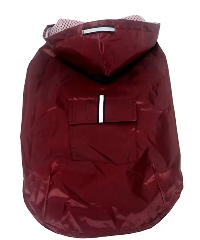 Waterproof Dog Raincoat Hoodie – Reflective Pet Rain Jacket Large Dogs
