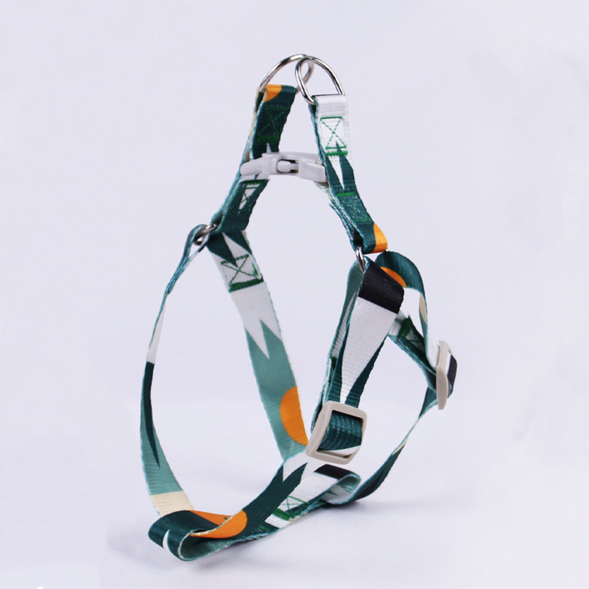 Hand Holding Rope Outing Dog Leash Dog Collar Three-piece Set