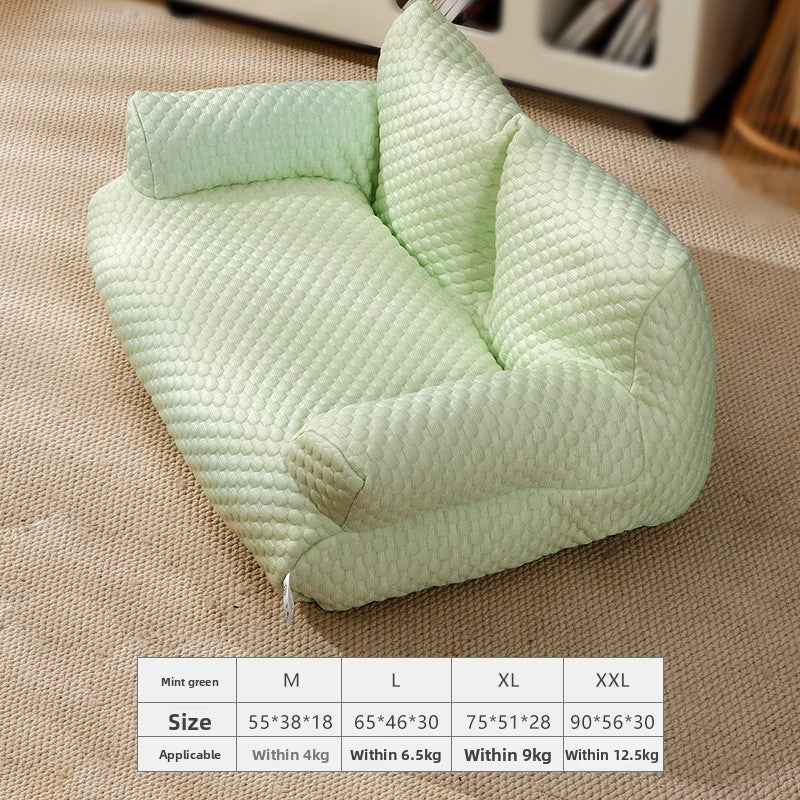 Extra Large Flannel Pet Bed Cat Sofa Nest Mat