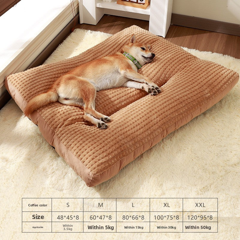 Extra Large Flannel Pet Bed Cat Sofa Nest Mat