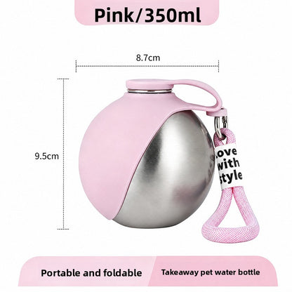 304 Stainless Steel Pet Water Bottle