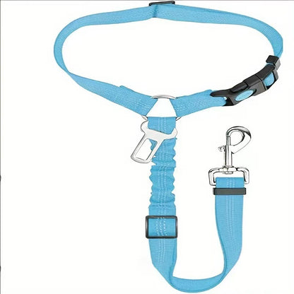 Retractable Dog Car Safety Leash for Medium Dogs