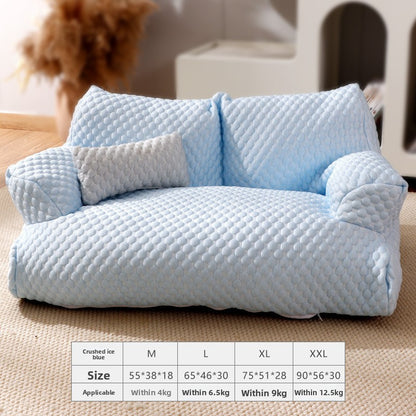 Extra Large Flannel Pet Bed Cat Sofa Nest Mat