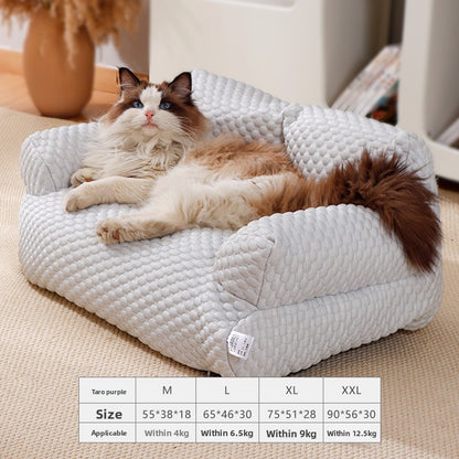 Extra Large Flannel Pet Bed Cat Sofa Nest Mat