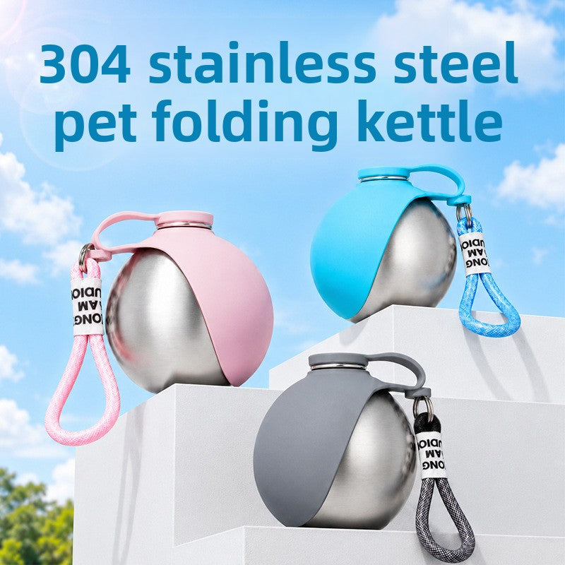304 Stainless Steel Pet Water Bottle