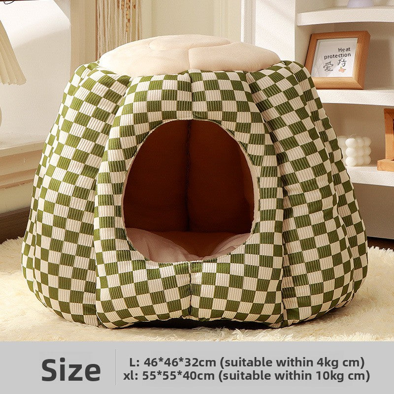 Extra Large Flannel Pet Bed Cat Sofa Nest Mat