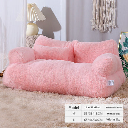 Extra Large Flannel Pet Bed Cat Sofa Nest Mat