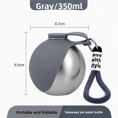 304 Stainless Steel Pet Water Bottle