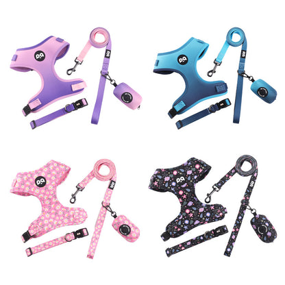 Adjustable Dog Leash and Collar Set