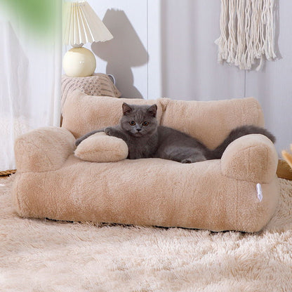 Extra Large Flannel Pet Bed Cat Sofa Nest Mat