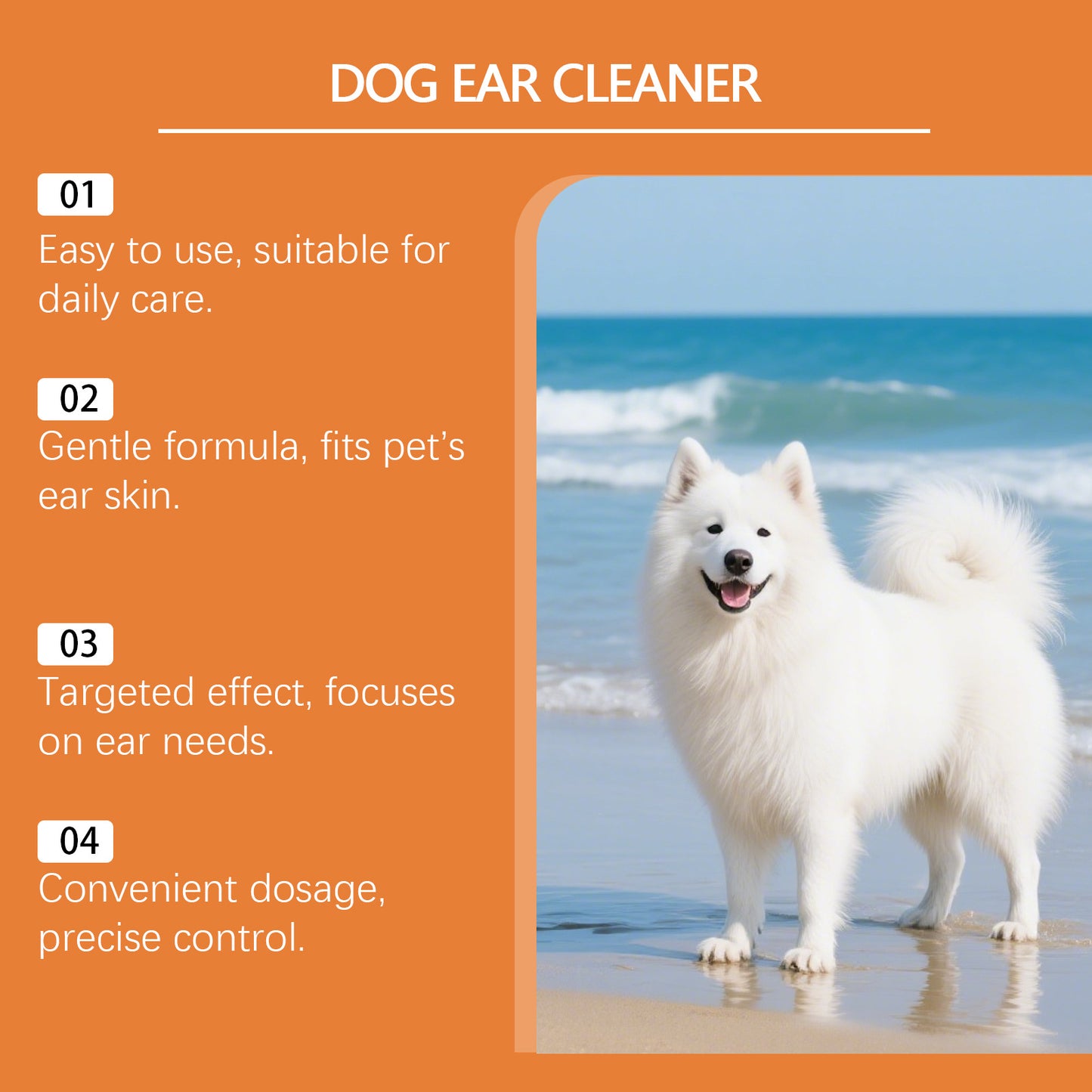 Dog Ear Cleaning Drops for Comfortable Daily Ear Care