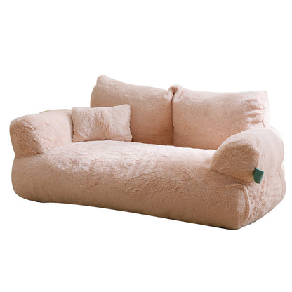 Extra Large Flannel Pet Bed Cat Sofa Nest Mat