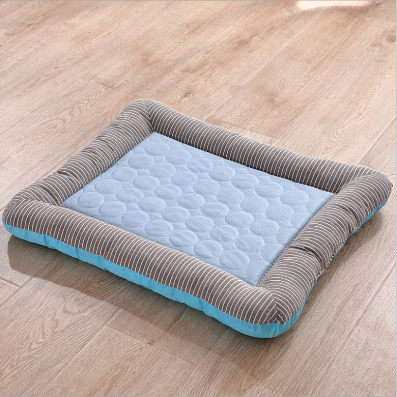 ice Silk Nest mat small and medium-sized multi-functional ice cool pet nest