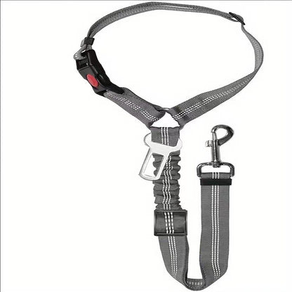 Retractable Dog Car Safety Leash for Medium Dogs