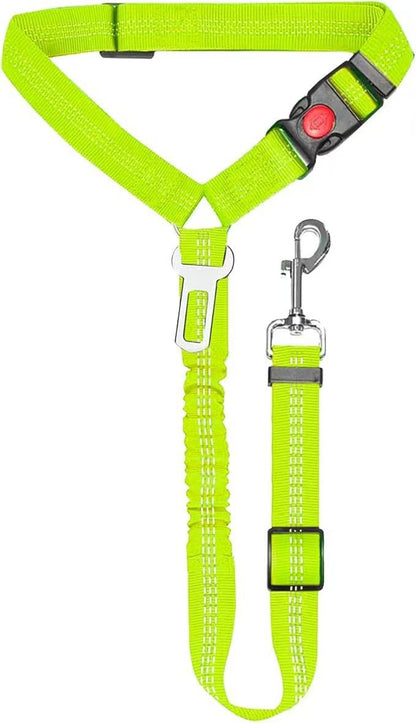 Retractable Dog Car Safety Leash for Medium Dogs