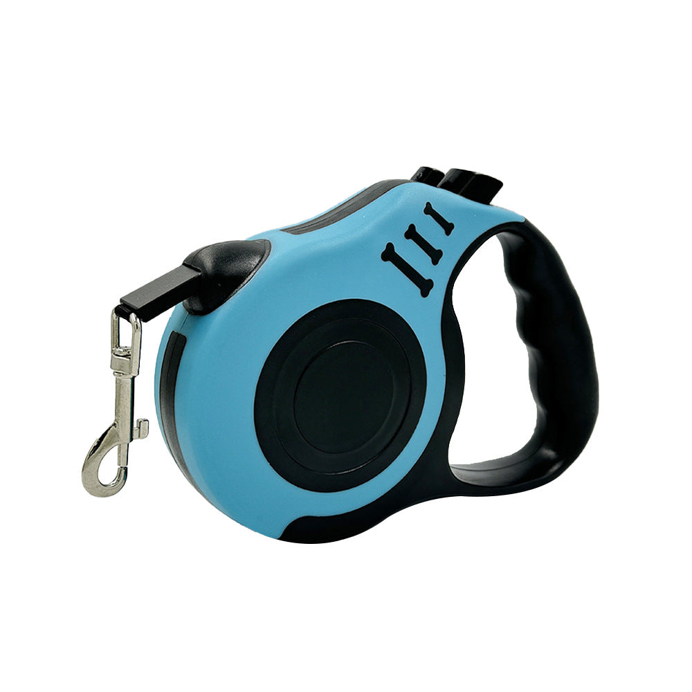 Automatic Retractable Dog Leash with Bone Handle