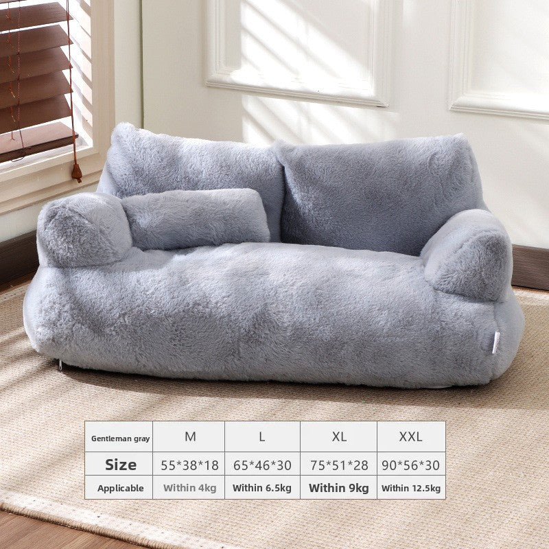 Extra Large Flannel Pet Bed Cat Sofa Nest Mat