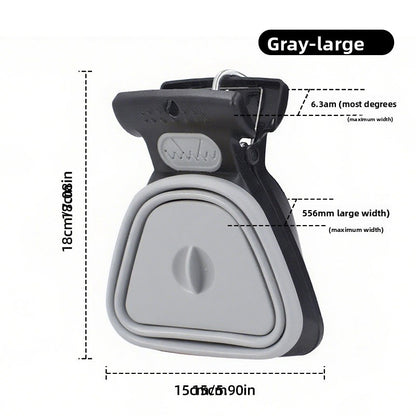 Portable Dog Poop Picker with Garbage Bags