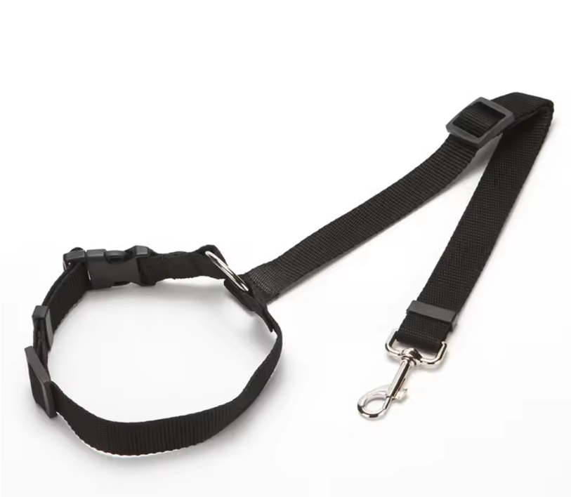 Adjustable Pet Car Seat Belt Leash – Safety Travel Harness Strap for Dogs & Cats