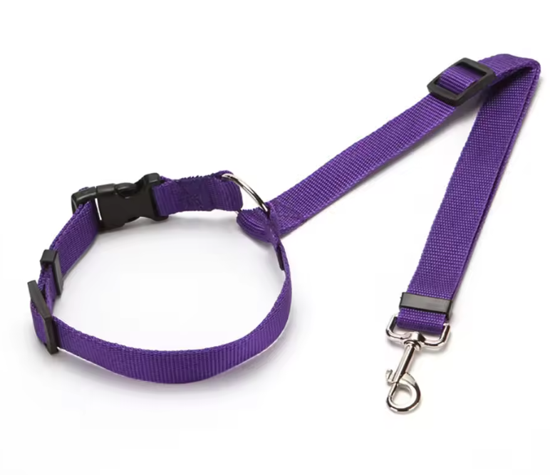 Adjustable Pet Car Seat Belt Leash – Safety Travel Harness Strap for Dogs & Cats