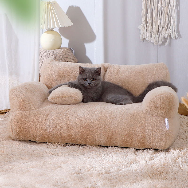 Extra Large Flannel Pet Bed Cat Sofa Nest Mat