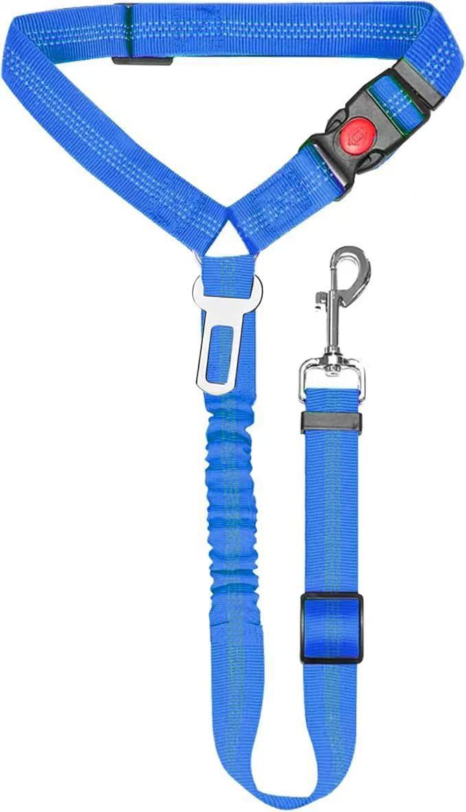 Retractable Dog Car Safety Leash for Medium Dogs