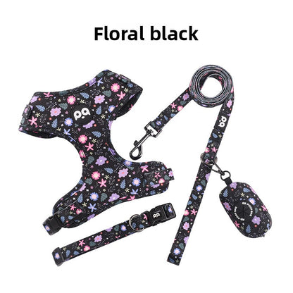 Adjustable Dog Leash and Collar Set