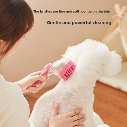 Silicone Pet Bath Massage Brush